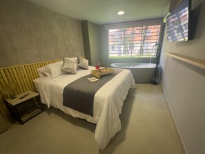1 bedroom, iron/ironing board, bed sheets