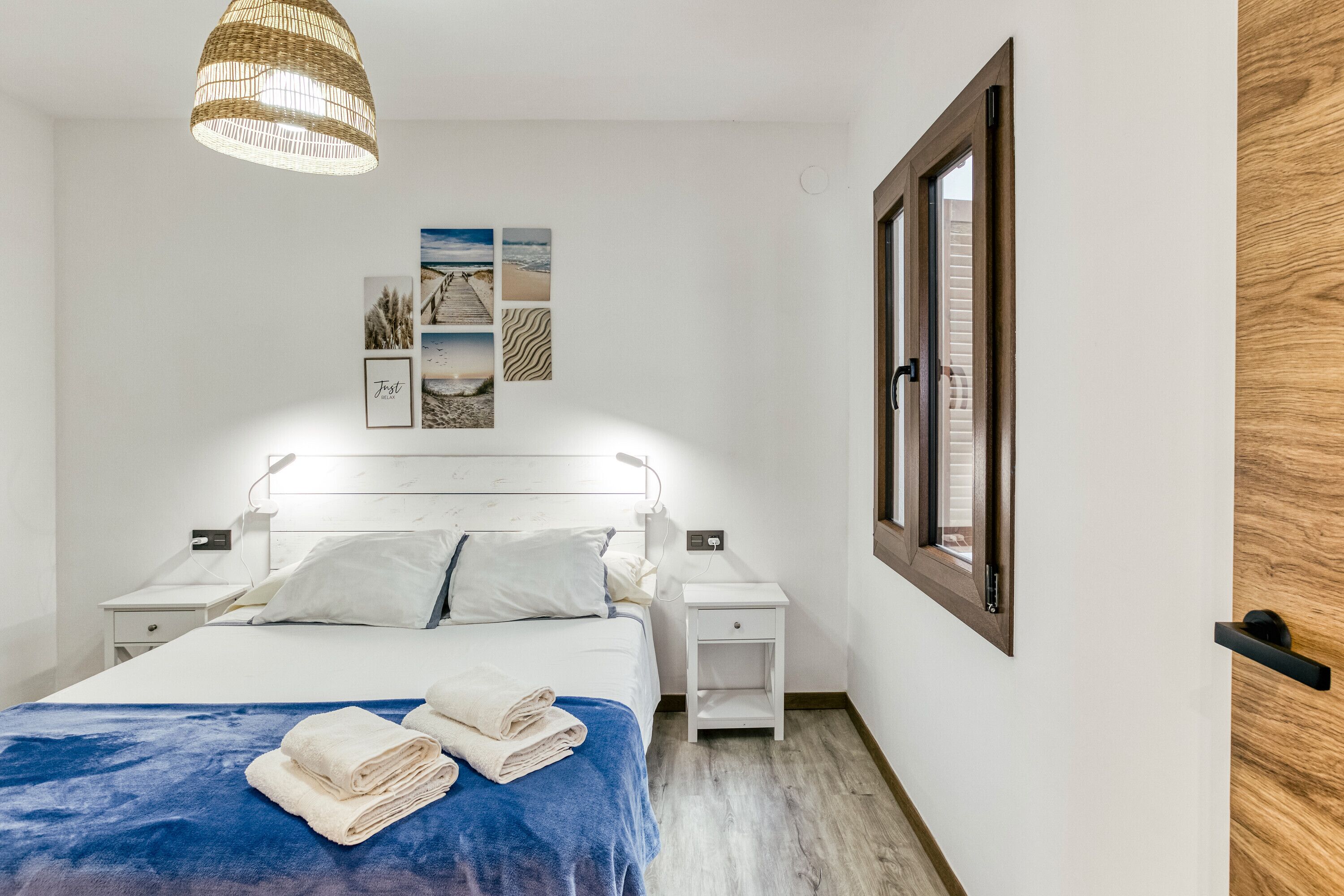 3 habitaciones, tabla de planchar con plancha y wifi gratis 