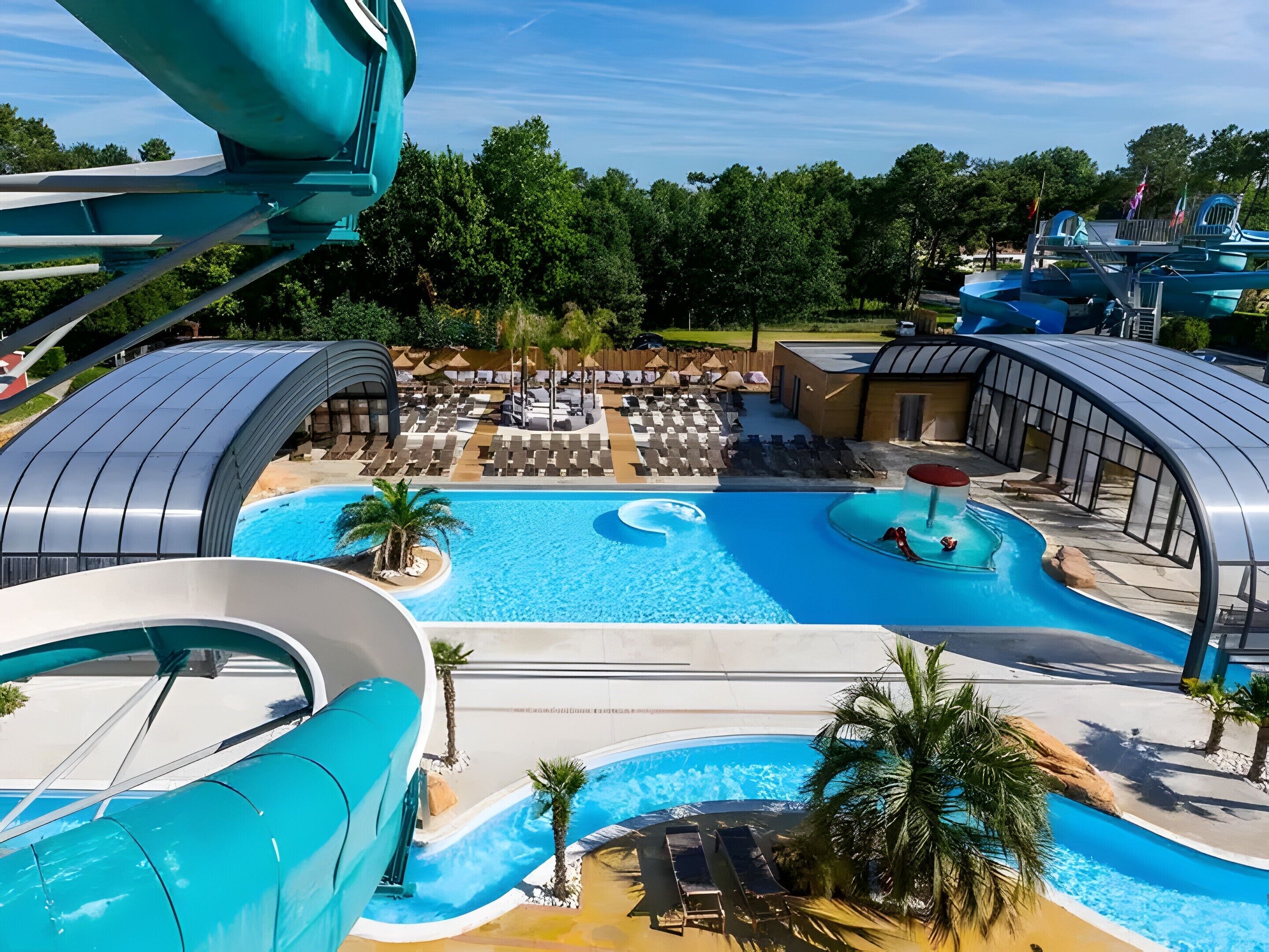 Indoor pool, a heated pool