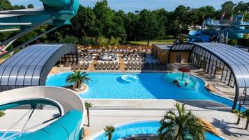 Indoor pool, a heated pool