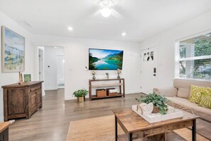 TV, mesa de pingue-pongue