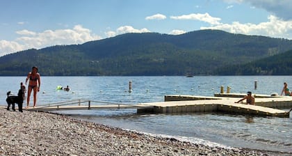 Unique, secluded edge-of-the-wilderness location on Big Mountain, Whitefish.