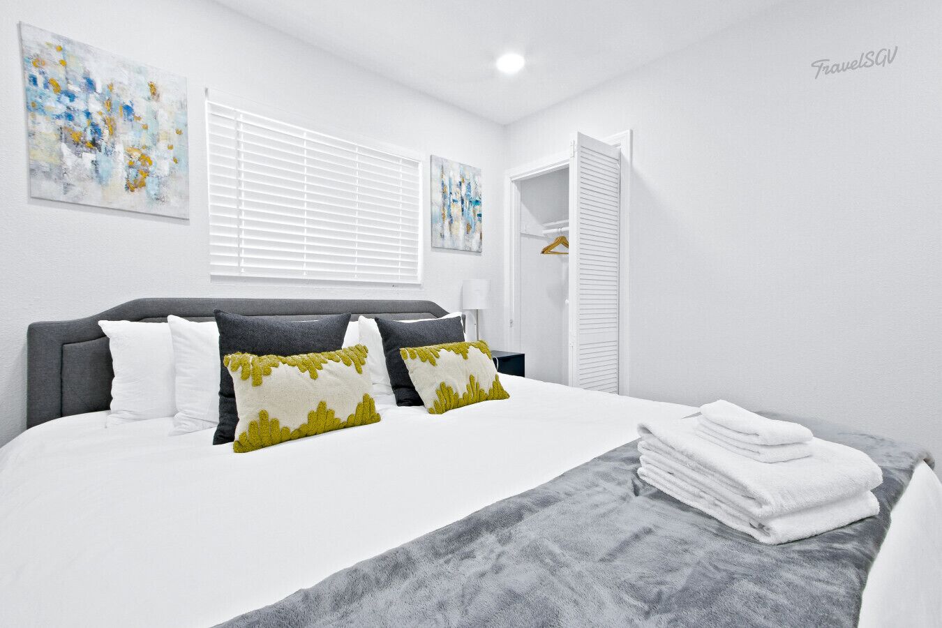 4 chambres, fer et planche à repasser, Wi-Fi gratuit, draps fournis