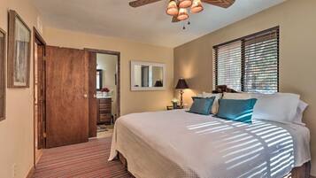 3 bedrooms, iron/ironing board, WiFi, bed sheets