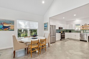 Fridge, microwave, oven, stovetop - Downtown Cottage - Hosted by Moore AI Rentals (Fernandina Beach)