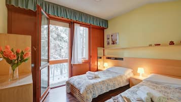 3 chambres, draps fournis