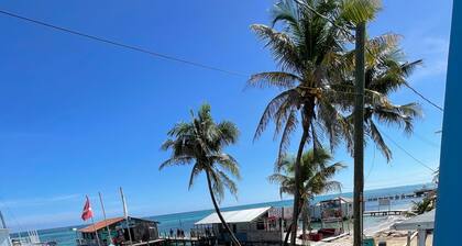 1BR Spacious Beachfront Condo in the Center of San Pedro Town!