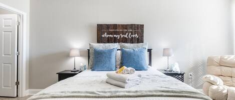 1 Schlafzimmer, Bügeleisen/Bügelbrett, kostenloses WLAN