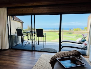 Smart TV, books, stereo