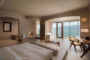 Superior Double Room, Sea View | Living area | Printers - Manjing Banshan Haijing Huayuan Jiudian (Dali)