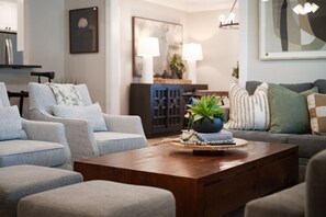 Smart TV, fireplace, offices