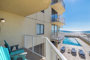 Signature Condo, 2 Bedrooms, Balcony, Pool View | Balcony