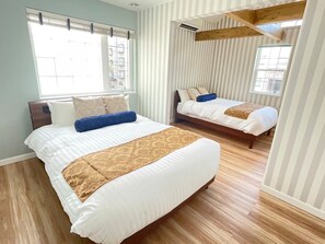 Villa familiar | 3 habitaciones, wifi gratis y ropa de cama