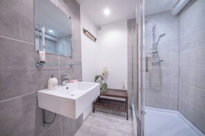 Shower, hair dryer, soap, toilet paper - A charming old farmhouse, the Ferme du Grand-Père Prosper awaits you in LIEZEY (LIEZEY)