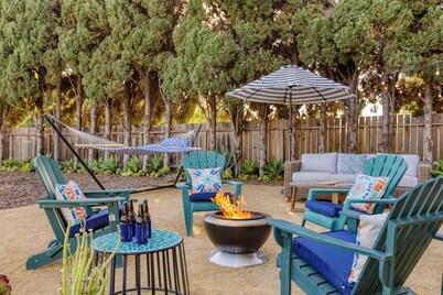 Dog-Friendly, 4-BR w/ Hot Tub & Huge Yard! | Near the Beach | Hummingbird Haven