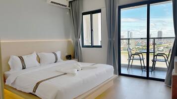 Memory-foam beds, in-room safe, individually furnished