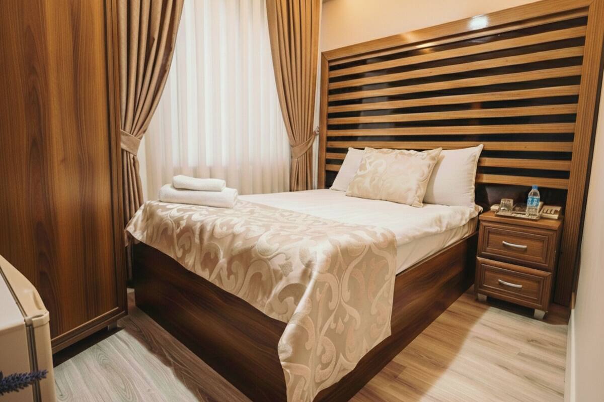 Ropa de cama de alta calidad, wifi gratis y ropa de cama