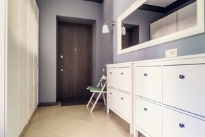 Interior entrance - Designer apartment on Zybitskaya street (Minsk)