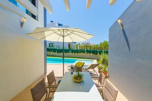 Outdoor dining - La Primera - Villa With Private Pool In Sa Torre (Sa Torre, Illes Balears)