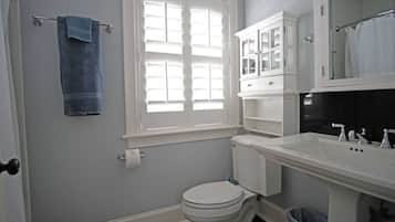 Hair dryer, towels