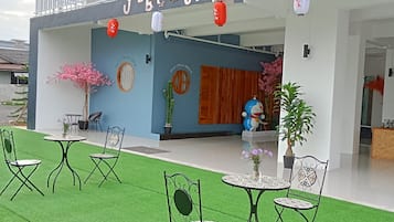 Fachada de la propiedad
