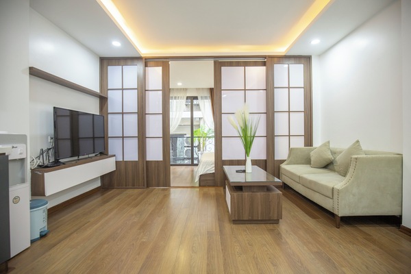 Standard Apartment, City View | Premium bedding, pillowtop beds, in-room safe, desk