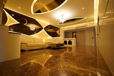 Lobby sitting area. Pruthvi Paradise
