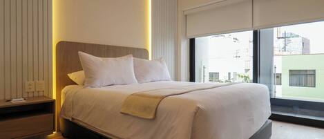 2 室のベッドルーム、アイロン / アイロン台、WiFi、ベッドシーツ