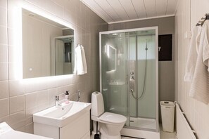 Hair dryer, towels