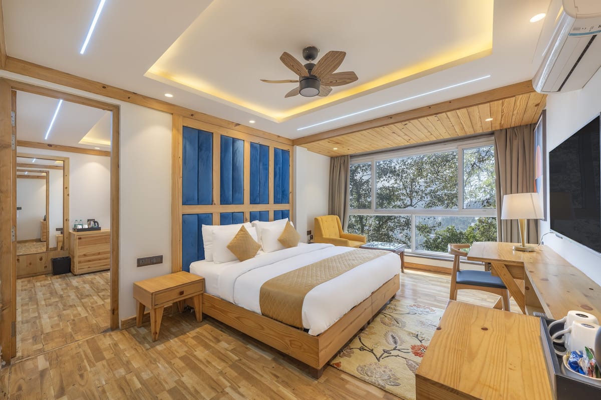 Quarto família, 2 quartos, quartos conectados, vista para o vale | 1 quarto, quartos à prova de som, camas extras/dobráveis (sobretaxa)