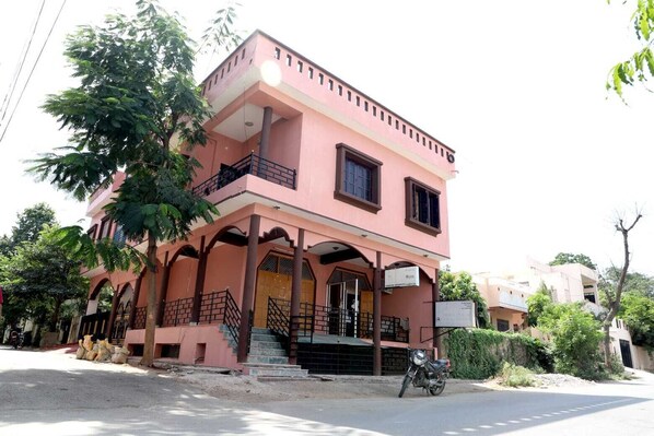 Façade de l’hébergement 
