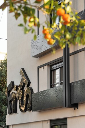 Fassade der Unterkunft