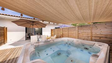 Studio, terras | Outdoor spabad