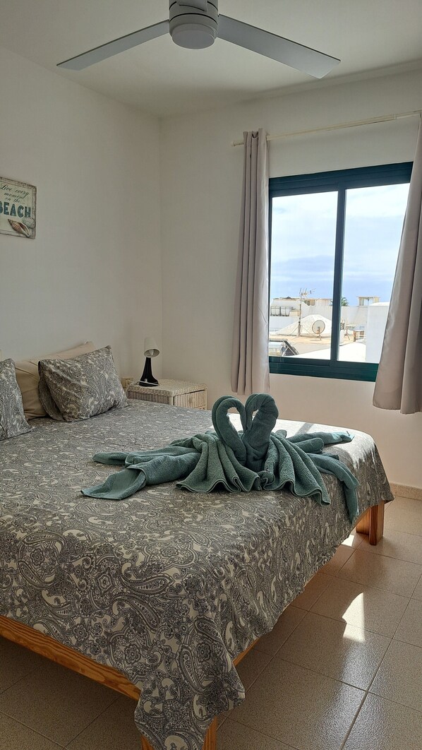 1 bedroom, iron/ironing board, WiFi, bed sheets - Apartment Vincent, cozy and sunny over the rooftops (Puerto del Carmen)