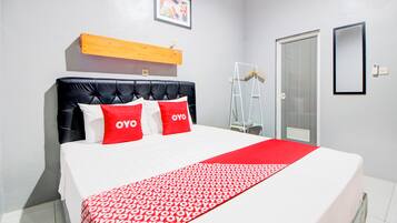 Kamar Double Deluks | Wi-Fi gratis dan seprai linen