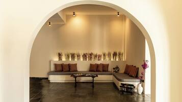 Sala de estar en el lobby