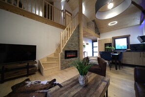 Smart TV, table football, books - Cosy chalet & top-of-the-range comfort Sauna~Spa~Clim for Vosges and Alsace tours (Anould)