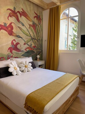 Down comforters, minibar, in-room safe, individually furnished - Nine Rooms Trento (Trento)