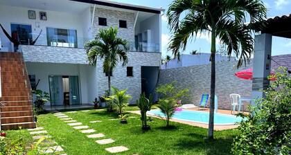 4 bedroom house, swimming pool, barbecue, 4 minutes from Orla Pôr do Sol - Mosqueiro/Aracaju