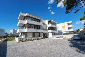 Fassade der Unterkunft