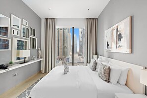 1 bedroom, desk, iron/ironing board, WiFi