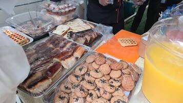 Petit déjeuner buffet