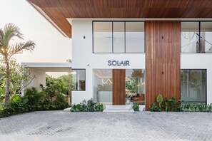 Exterior detail - SOLAIR Pererenan 2 bdr Loft #1 with pool and rooftop barbeque (Bali)