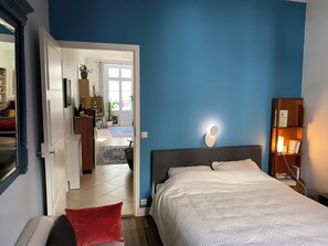 2 bedrooms, iron/ironing board, WiFi, bed sheets - Hypercentre 105 m² charming apartment (Nantes)