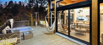 Spa and Sauna - Riverside - Brand New | SKOV Chalets