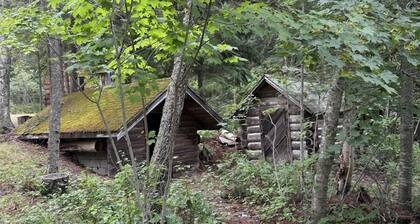 Inside Glacier National Park, West Entrance! Walsh Cottage steps to the shores