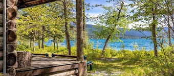 Walsh Cottage inside Glacier National Park on Lake McDonald