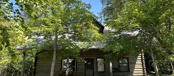 Inside Glacier National Park, West Entrance! Walsh Cottage steps to the shores