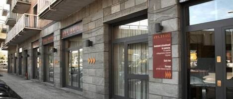 Façade de l’hébergement