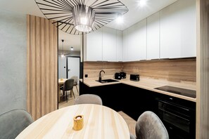 Appartement Deluxe, animaux de compagnie acceptés, en bord de plage | Coin cuisine privé